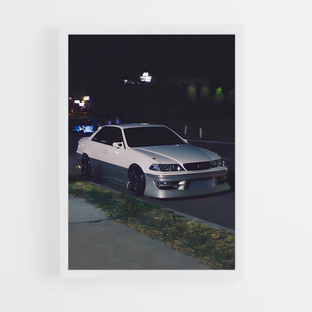 Poster Route 100 – affiche Toyota (vue 3)
